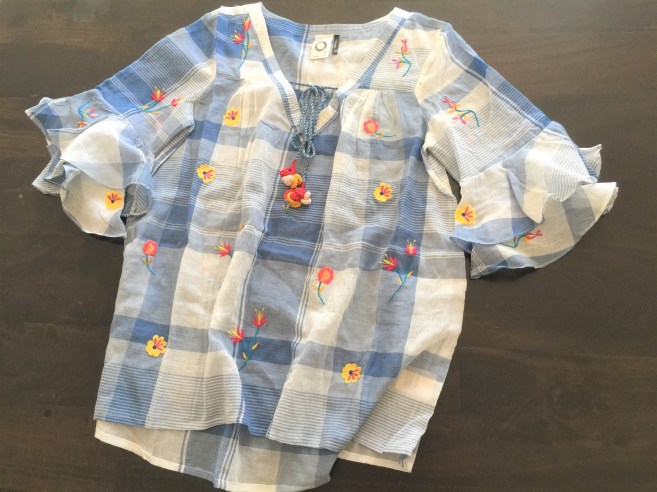 Paulette Peasant Blouse_Front Profile_1