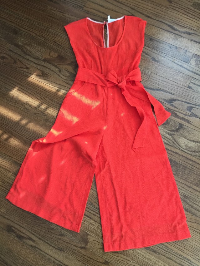 The Abbey Jumpsuit by Anthropologie Front Profile