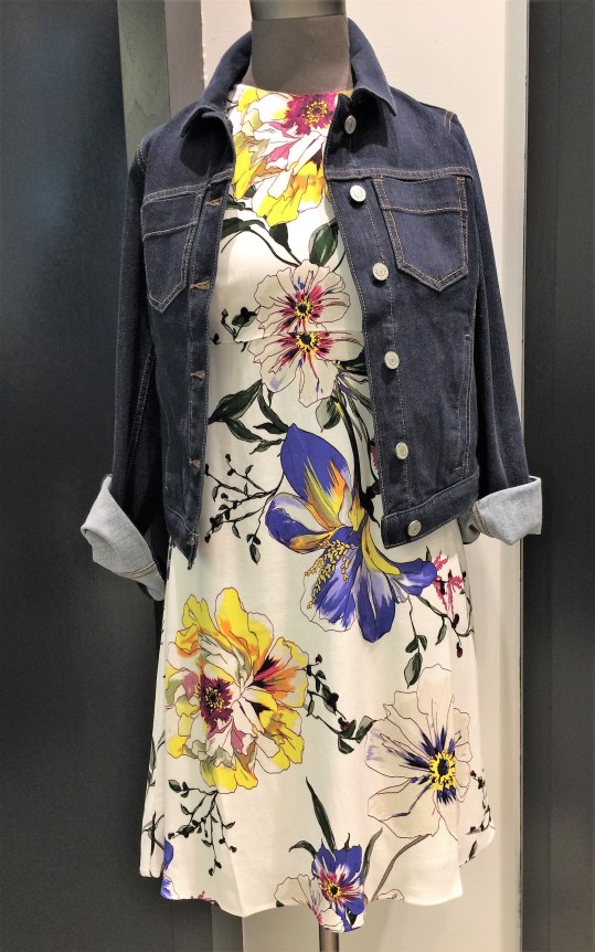 Floral Shift Dress by Banana Republic