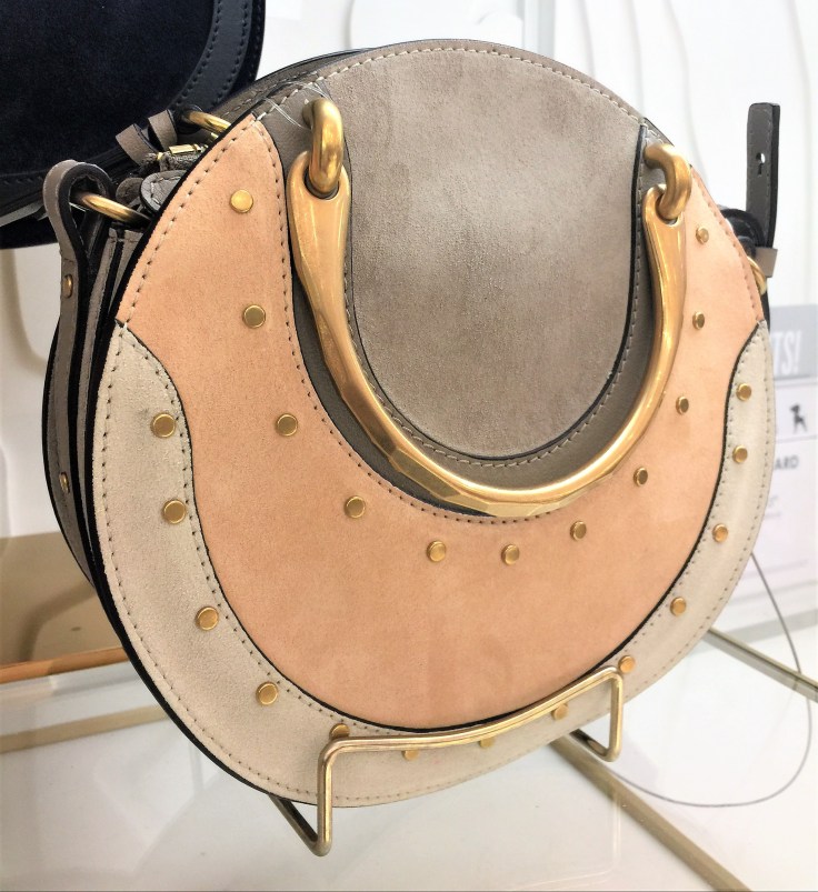 Pixie Round Colorblock Shoulder Bag by Chloe