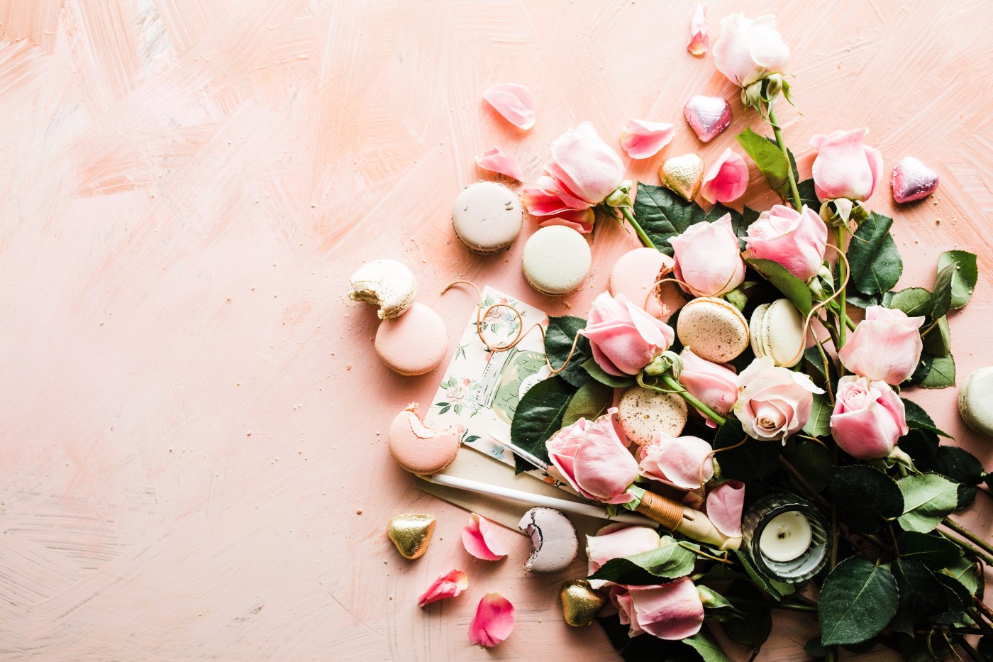 Roses and Macarons Photo by Brooke Lark on Unsplash