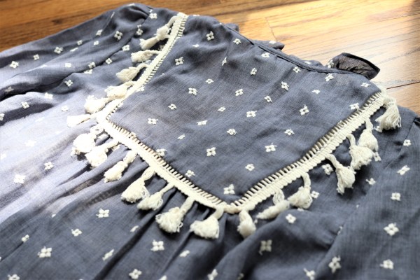 Sawyer Peasant Top by Maeve at Anthropologie_back view